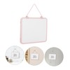 jojofuny Mini Hanging Whiteboard Detachable String Small Magnetic Dry Erase
