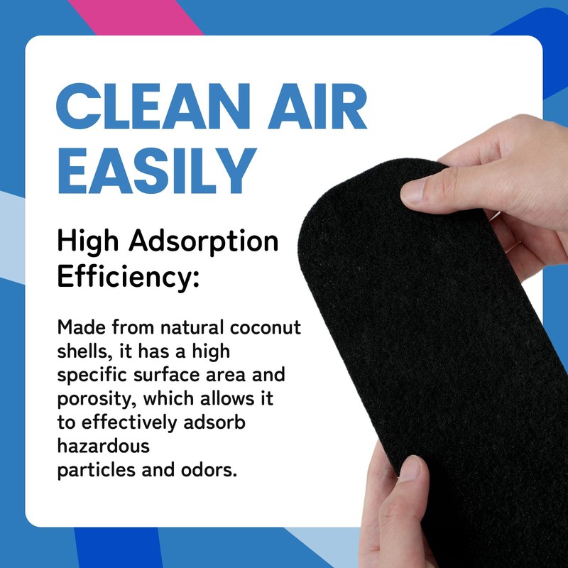 Xiyadun Ceiling Fan Filter - Activated Coconut Shell Carbon Air
