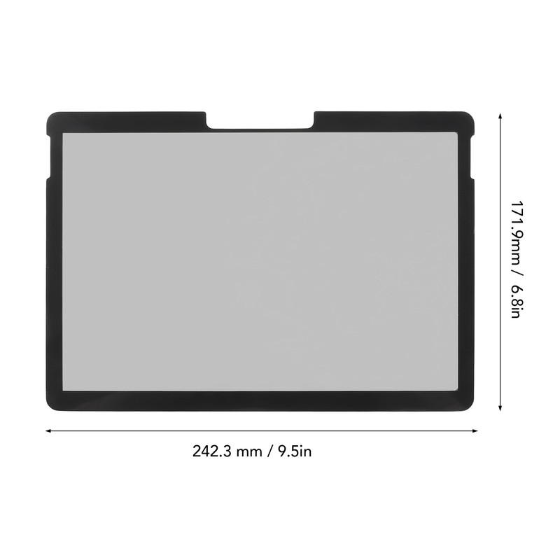 Laptop Screen Protector 10.5 Inch Magnetic Removable Blue Ray Blocking
