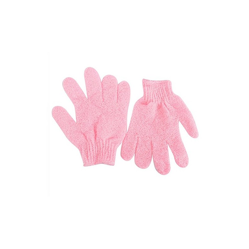 Healifty 4 Pares de Guantes de Ducha Exfoliantes Guantes de