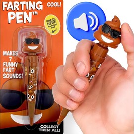 Farting Poop Pen with 7 Funny Sounds - 4th of July Gifts for Kids, Teens & Adults - Hilarious Funny 4th of July Prank Toy - Patriotic Accessories for Summer Parties:_Sunglasses