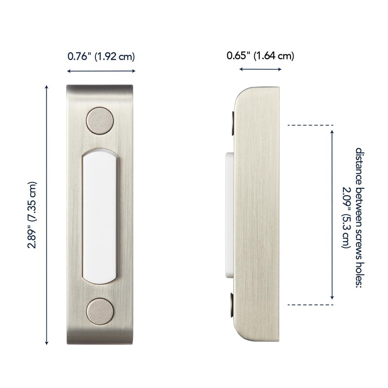 Heath Zenith 18000217 Doorbells & Chimes Accessory, Silver