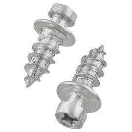 ZZLZX 40PCS Concealed Quick Assembly Cabinet Closet Fastener Double Head Screw Hanger Picture Hanging Nails Small Head Picture Decorative Nail Hook for Drywall, Silver