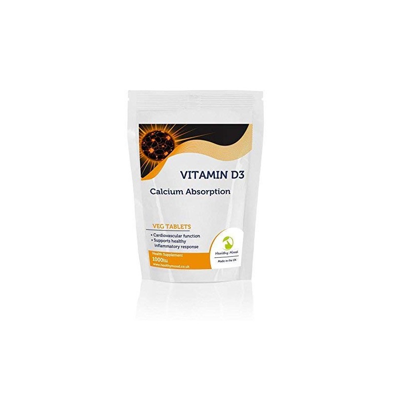 Sunshine Vitamin D3 1000iu 25mcg x30 Tablets HEALTHY MOOD