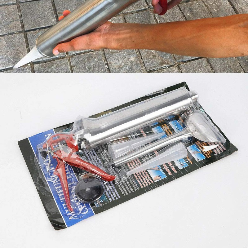 TBVECHI Grouting Tool Caulk Gun Mortar Gun For Brick Pointing