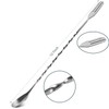 Cocktail Mixing Spoon, Cocktail Mixing Spoon, Long Handle, Stainless Steel,