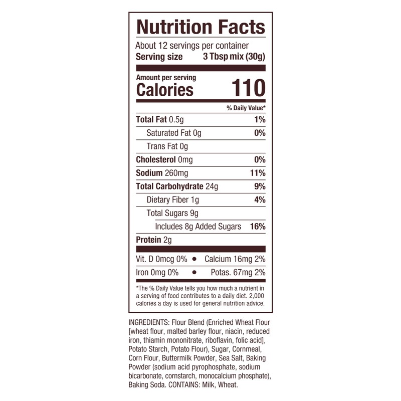 Bob's Red Mill Signature Cornbread Baking Mix, 368g - Simple