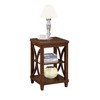 Convenience Concepts Florence End Table, Espresso