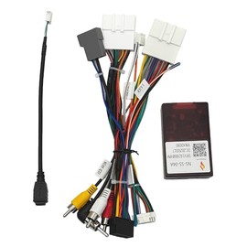 16 Pin Car Radio Wiring Harness Adapter Compatible with Nissan Altima 2013-2018 Aftermarket Radio Stereo Wire Harness, Plug & Play Wiring Harness Support Factory Bose Amplifier OEM Backup Camera