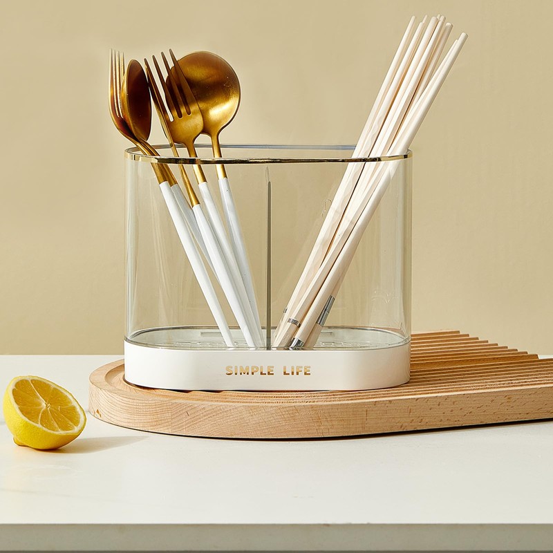 ZASA Chopstick Stand Dish Drainer Chopstick Holder Cutlery Stand (S)