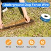 RUXAN Electric Fence for Dogs，Underground above Ground Electric Dog Fence
