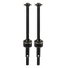 RC Drive Shaft, 2 Pieces Black Metal CVD Transmission Shafts