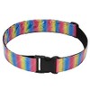 VET GOODS HEAVY DUTY REFLECTIVE BELT (Rainbow), Rainbow, Adjustable