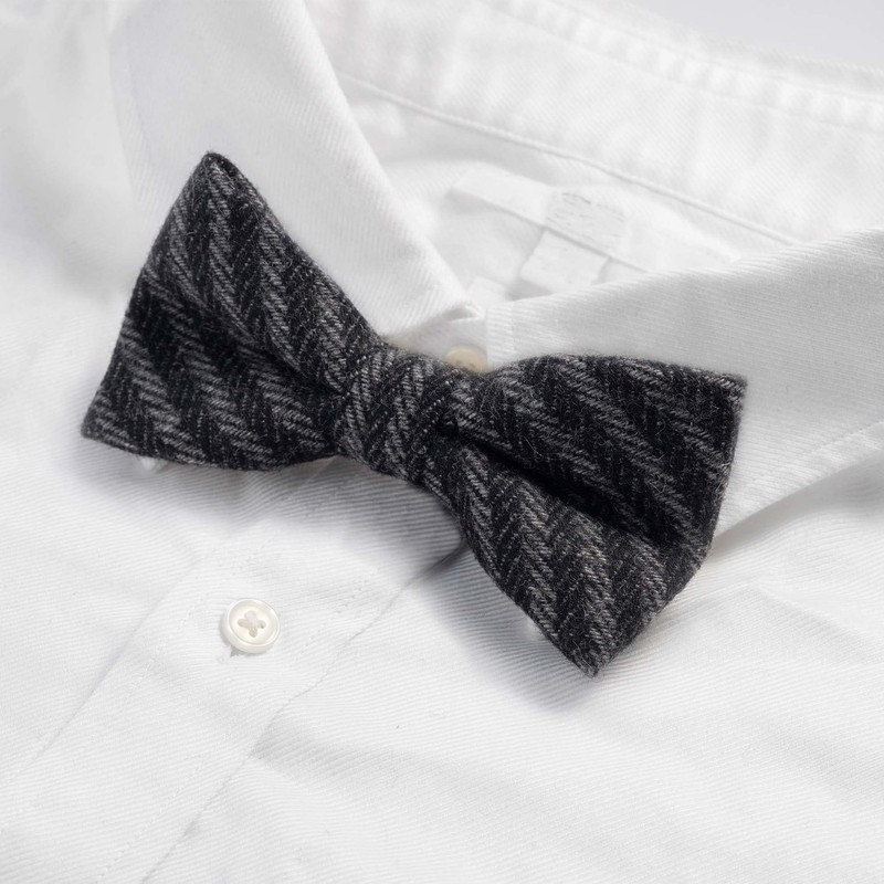 Wedding Style TC-0000 Bow Tie & Chief Set, grey |