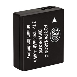 Big Mike's BM Premium DMW-BCG10 Battery for Panasonic Lumix DMC-ZS8 Digital Camera