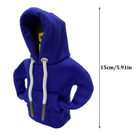 Jsleid Set of 3 Funny Car Gear Knob Cover Set, Gear Knob Hoodie Cover, Funny Hoodies Car Gear Lever Hoodie, to Protect Vehicle Handles from Damage (A)