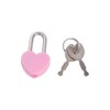 20PCS Mini Heart Shaped Locks with Keys, Plastic Mini Padlock