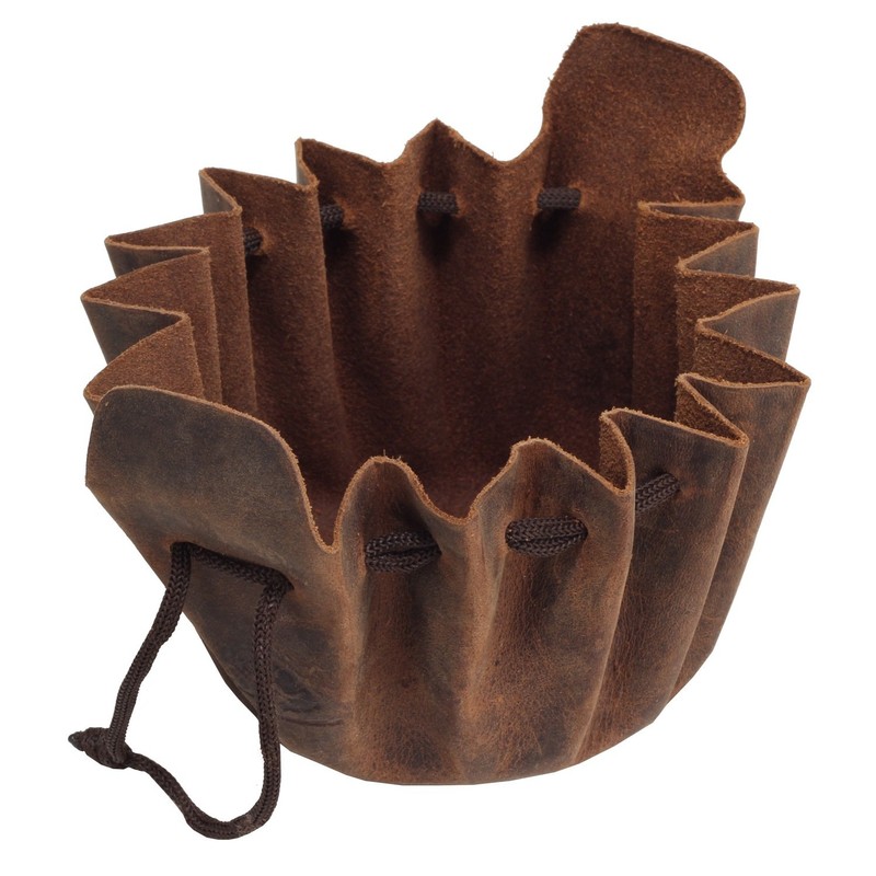 Greenburry Vintage Wallet Coin Purse Leather 7,5 cm braun