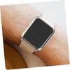 LABRIMP 3pcs TPU Smartwatch Protective Cases for Silver Scratch Bumper