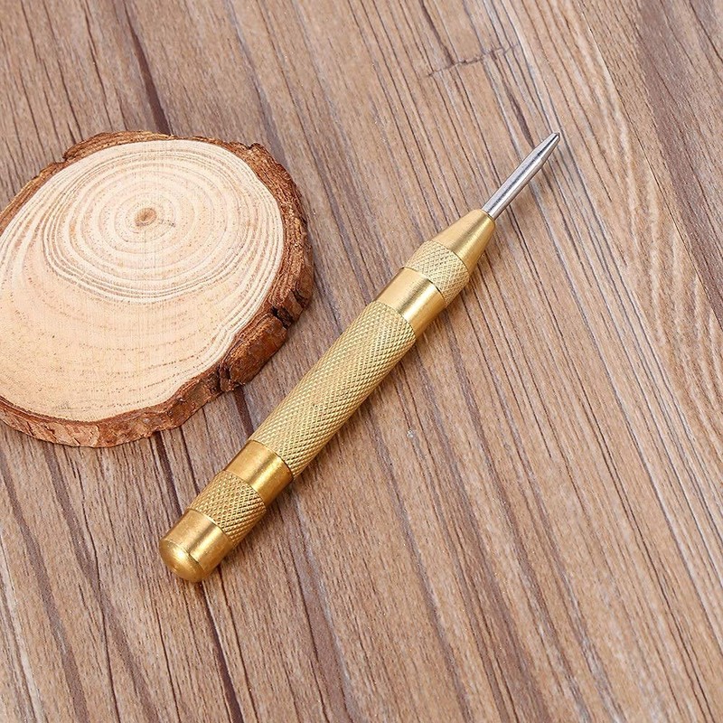 Spring Loaded Center Punch, HSS Tip Spring Loaded Center Punch