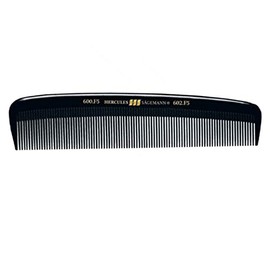 HERCULES SÄGEMANN - 600F-602F Men's Pocket Comb | Men's Comb with Fine Tooth Pitch | For Styling Fine Men Hairstyles | Size: 5 Inches