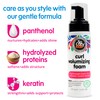 SoCozy Hair Mousse for Kids, Curl Volumizing Foam Mousse for