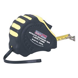 Sealey Ak995 Autolock Measuring Tape 7.5Mtr(25Ft) X 25Mm Metric/Imperial
