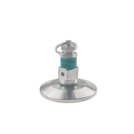 HEZONGSION 1.5" Tri Clamp And G1/4" Male Assembly Adjustable Pressure Relief Valve Stainless Steel SS304 Mini Spunding Valve with Lock,15psi Set Pressure,0-40psi Range