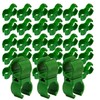 S.fields.inc Post Clips, Attracting Clips, 50 Pieces, Orthogonal, Joint, Gardening,