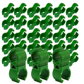 S.fields.inc Post Clips, Attracting Clips, 50 Pieces, Orthogonal, Joint, Gardening, Vegetable Gardening, Cross Band, Connection, Fixing (0.6 inches (16 mm)