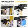 64" Garage Tool Organizer Wall Mount,900 lbs Heavy Duty Garden