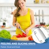 Quick Slicing Knife, New 3 in 1 Multifunctional Fruit Peeling