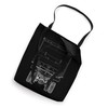 Wireframe Semi-trailer Tote Bag