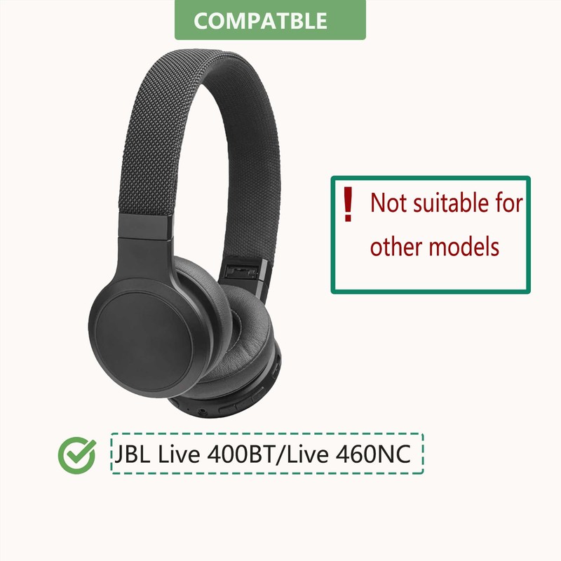 Replacement Ear Pads Compatible with JBL Live 400BT Blue