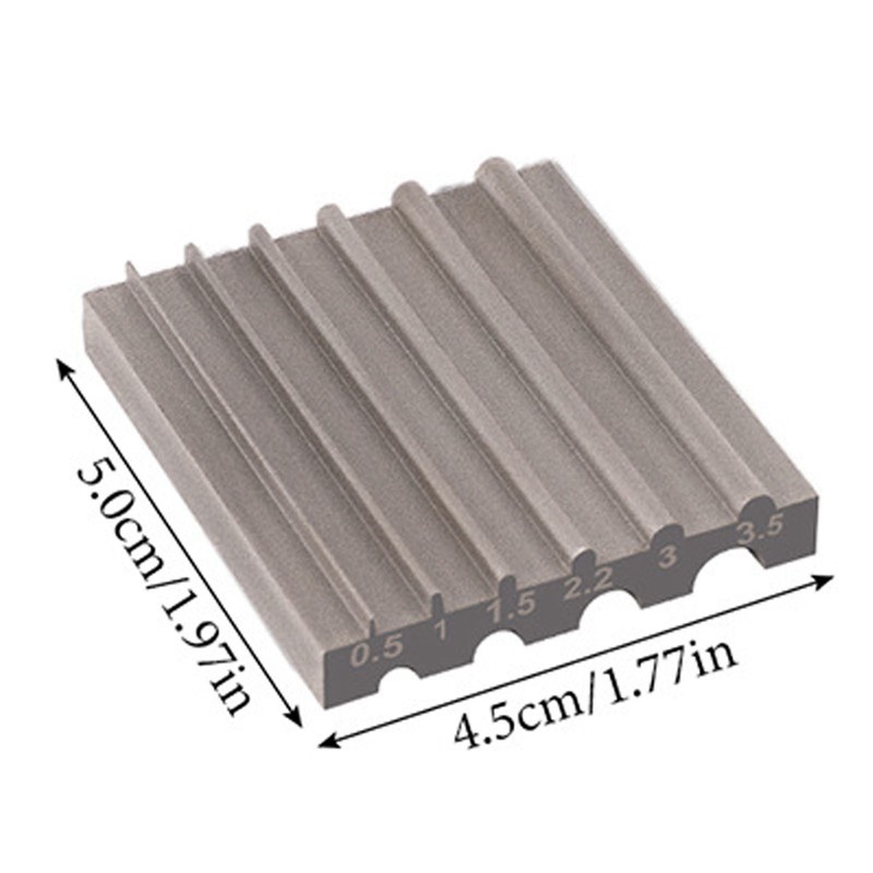 Edge Skiving Grinding Tool DIY Steel Material 6mm Wide Shovel