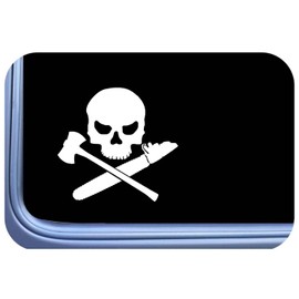 Logger's Crossbones Decal 6" Sticker - Arborist Forestry Chainsaw Tree Axe Skull *A011*