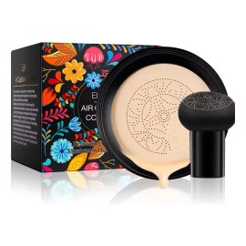 Maquillaje/base Mágica, Cobertura Total, Aplicador Hongo