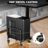 PUTORSEN Computer Tower Stand Under Desk - Height Adjustable PC