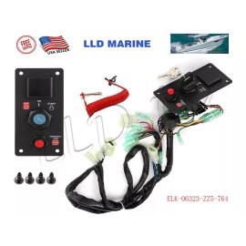 LLD_TK Honda Outboard Remote Control Box Key Switch Panel BF40 BF50 BF60 BF75 BF90