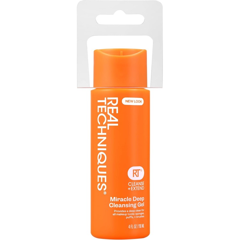 Real Techniques Makeup Brush Cleaner Gel, Brush and Blender Beauty