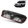 G-PLUS Front Grill w/Camera Hole Gloss Black w/Red Line Compatible