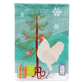 Caroline's Treasures BB9204GF German Langshan Chicken Christmas Garden Flag, Teal Mailbox Flag Decorative Yard Flag Banner Outside Patio Artwork Yard Flower Beds, Garden Size, Multicolor