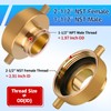 Fire Hydrant Hose Adapter, 2-1/2" NST (NH) Female x 1-1/2"