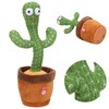Electronic Cactus Plush Toys Singing Dancing Cactus Educational Children Kids