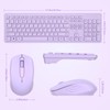 Wireless Keyboard and Mouse Combo - Rii Standard Office PC
