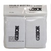 Gibson Athletic Gymnastics Wristbands (Set of 2), White