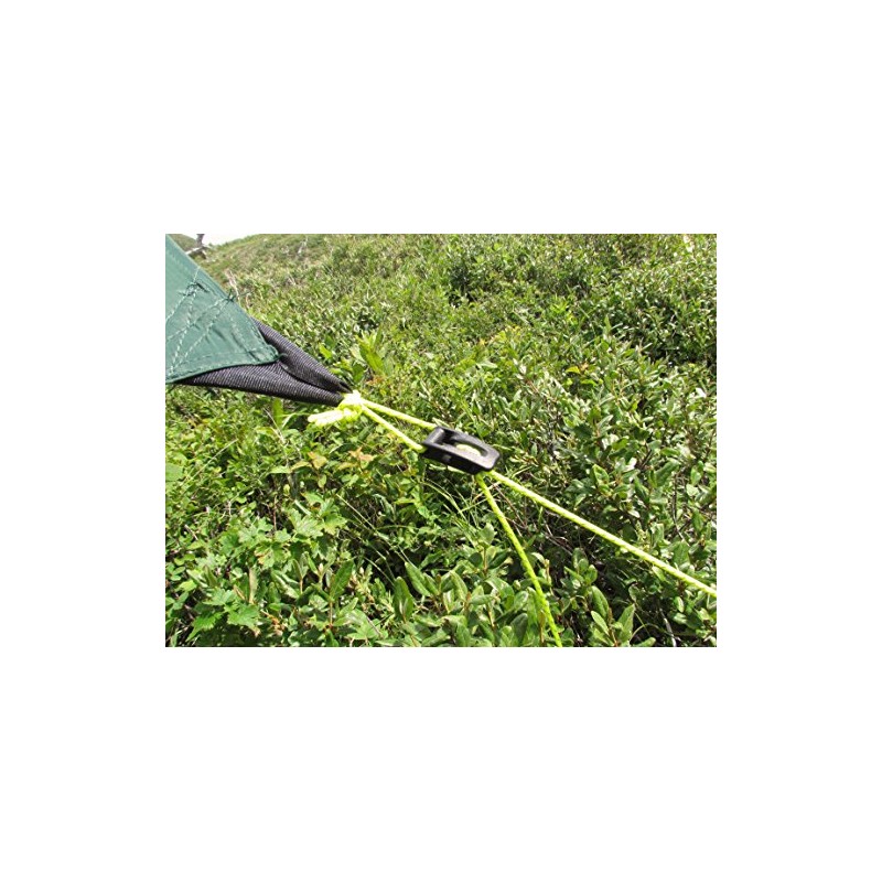 LiteOutdoors Ultralight Guyline Tensioners - Pack of 10 - Guyline
