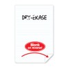 EAI Education Double-Sided Dry-Erase Poster Board: Lined, 24" x 36"