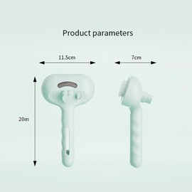 Magic Wand for Pet Hair,Charm Steam Brush, Pet Grooming Brush with Upgraded Fog Volume to Prevent Flying Hair for Cats and Dogs