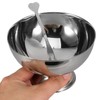 DOITOOL Stainless Steel Dessert Bowls Set of 3 Reusable Metal